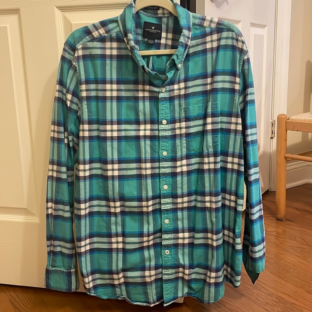 American Eagle Button Down - image 1